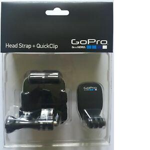 Fixation frontale GoPro Head Strap + QuickClip - Accessoires pour